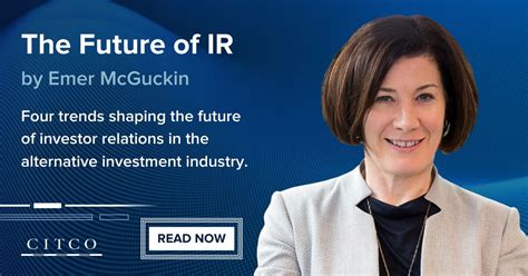 emer mcguckin|Four trends shaping the future of investor relations in the  .
